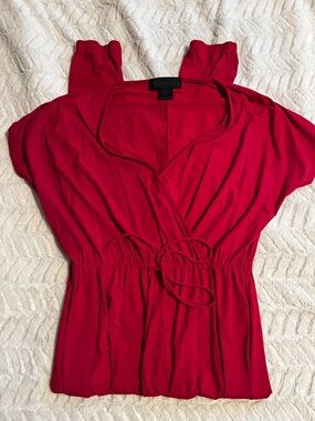 Kardashian Kollection Red Jumpsuit